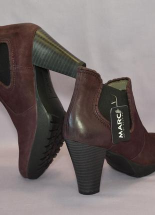 Германия 100% натуральная кожа! модные супер комфортные ботинки ботильоны! 1000 пар тут