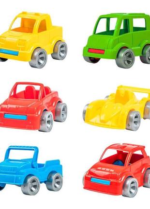 Набір авто "kids cars sport" 39918 "tigres", 6 штук, у сітці