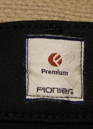 Чорні формальні лайкрові джинси pionier jeans & casuals premium німеччина 36/ 323 фото