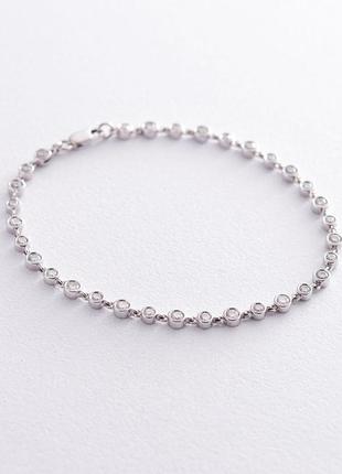 Золотой браслет с бриллиантами б540ri