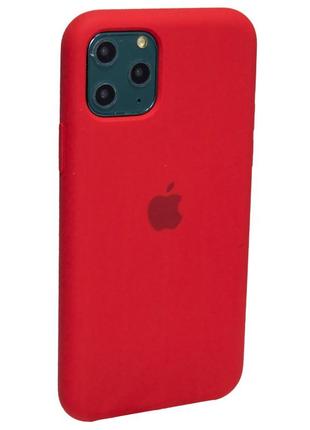 Original silicone case hc — iphone 11 pro — red (14)