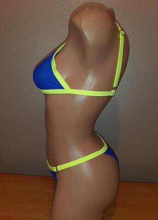Красивий купальник трикутники, плавки бразиліана7 фото