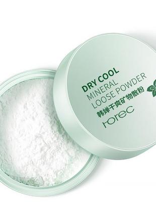 Минеральная рассыпчатая пудра rorec dry cool mineral loose powder 5 г2 фото
