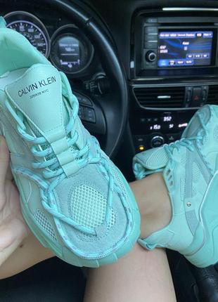 Calvin klein strike 205 mint turquoise3 фото