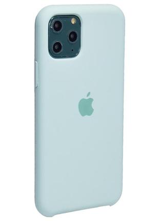 Original silicone case hc — iphone 11 pro — sky blue (46)