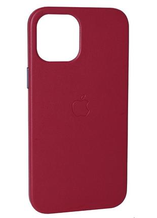 Original leather case hc — iphone 11 pro  — red