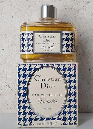 Diorella christian dior, туалетна вода, вінтаж.