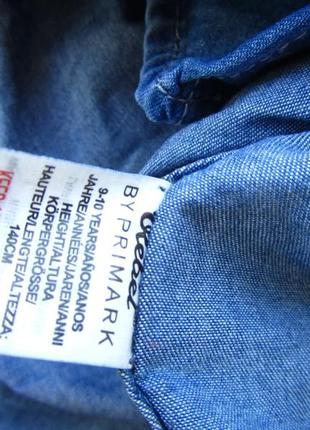 Стильная джинсовая рубашка с коротким рукавом rebel2 фото