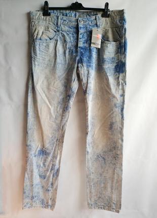 Мужские джинсы варенья итальянского бренда piazza italia оригинал европа