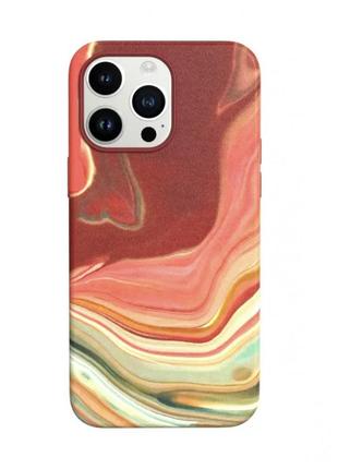 Marble case with magsafe — iphone 11 pro — red