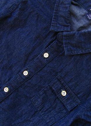 Стильная джинсовая рубашка с коротким рукавом kiabi3 фото