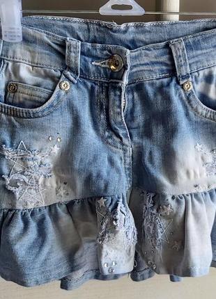 Юбочка джинсовая на девочку