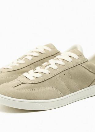 Бедевые кеды zara. натуральная кожа‼️‼️‼️