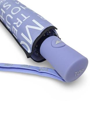 Женский зонт toprain полуавтомат "words" #05931 4