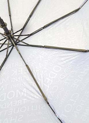 Жіноча парасолька toprain напівавтомат "words" #05931 6
