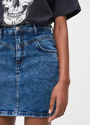 Джинсовая мини-юбка cropp