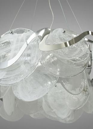 Люстра підвісна зі склом у стилі модерн diasha 18037-600 hr