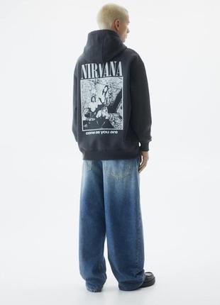 Худі pull&bear nirvana3 фото