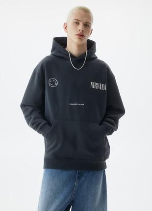 Худі pull&bear nirvana