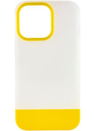 Матовий чохол на iphone 13 pro max / айфон 13 макс matte / yellow