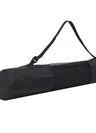 Килимок (мат) спортивний sportvida tpe 183 x 61 x 0.6 см для йоги та фітнесу sv-ez0056 black3 фото