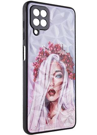 Чохол з принтом на samsung galaxy m53 5g ukrainian girl / чохол з принтом на самсунг галаксі м53