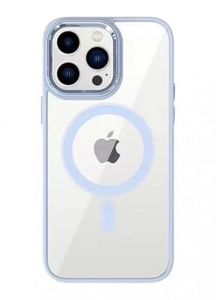 Color clear case with magsafe — iphone 11 — sierra blue