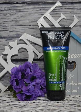 Гель для волосся для чоловіків garnier fructis style spiky ultra strong gel2 фото