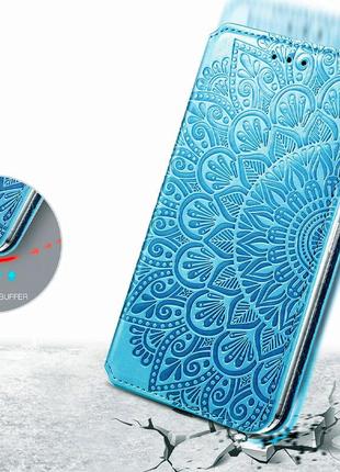 Кожаный чехол книжка с визитницей на xiaomi mi 10t lite / xiaomi redmi note 9 pro 5g / ксиоми ми 10т лайт /6 фото