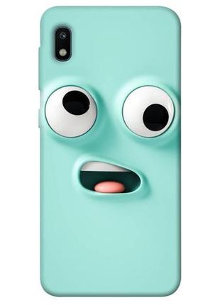 Чехол с принтом на самсунг галакси а10 funny face / чехол с принтом на samsung galaxy a10