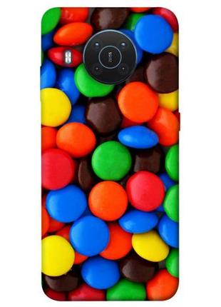 Чохол із принтом на нокія ікс 10 / нокія ікс 20 sweets / чохол із принтом на nokia x10 / nokia x20