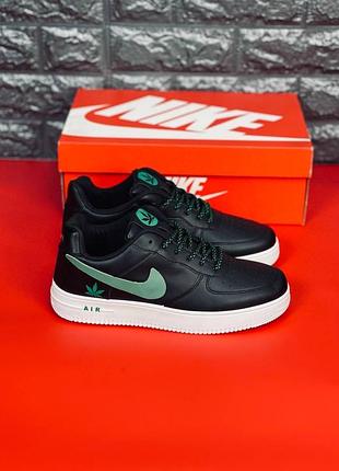 Мужские кроссовки nike air force, черные классические кроссовки найк 36-45