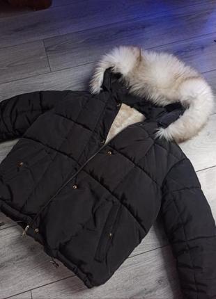 Нова, куртка, коротка, тепла, зимова1 фото