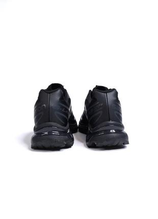 Кроссовки salomon xt-6 adv all black&lt;unk&gt;4 фото