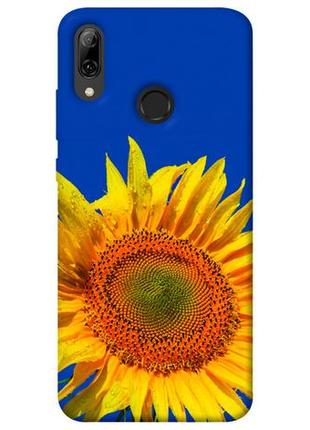 Чохол із принтом на хуавей п смарт (2019) sunflower / чохол із принтом на huawei p smart (2019)