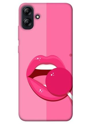 Чехол с принтом на самсунг галакси а04е pink style 4 / чехол с принтом на samsung galaxy a04e