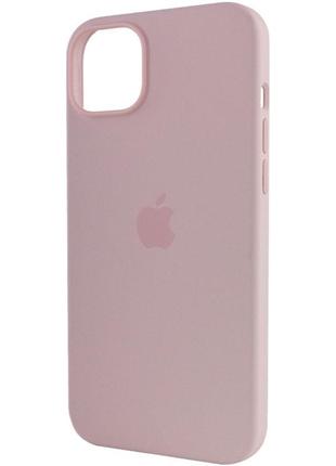 Матовий силіконовий чохол на iphone 13 pro рожевий / матовий силіконовий чохол на айфон 136 фото