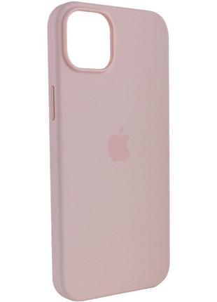 Матовий силіконовий чохол на iphone 13 pro рожевий / матовий силіконовий чохол на айфон 135 фото