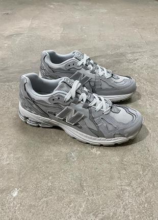 Мужские рефлективные кроссовки new balance 1906d grey reflective