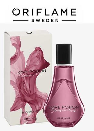 Парфюмированный спрей для тела love potion blossom kiss oriflame, 75мл