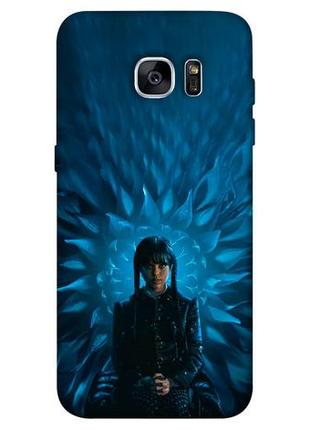 Чехол с принтом на самсунг галакси с7 эдж wednesday art style 16 / чехол с принтом на samsung galaxy s7 edge