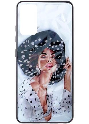 Чохол з принтом на samsung galaxy s20 fe girl in a hat / чохол з принтом на самсунг галаксі с20 фе