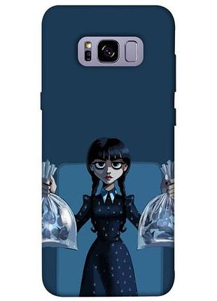 Чехол с принтом на самсунг галакси с8 плюс wednesday art style 7 / чехол с принтом на samsung galaxy s8 plus