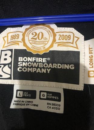 Куртка горнолыжная bonfire snowboarding company4 фото