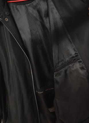 Куртка мужская осень весна большая черная city classic, размер 4xl6 фото