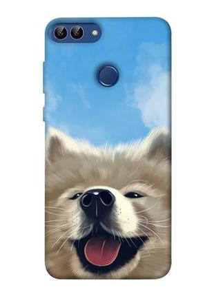 Чехол с принтом на хуавей п смарт (2020) samoyed husky / чехол с принтом на huawei p smart (2020)