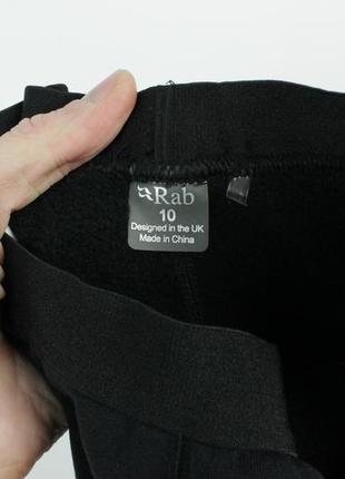Теплые флисовые брюки rab power stretch pro pants women's black5 фото