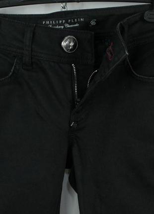 Оригінальні дизайнерські джинси philipp plein strawberry cheesecake black denim women jeans2 фото