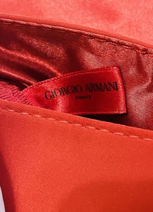 Оригинальный косметичка красная giorgio armani