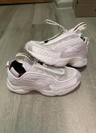 Белые кроссовки reebok daytona dmx 2200 zip 37 размер1 фото